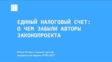 ЕНС: о чем забыли авторы законопроекта