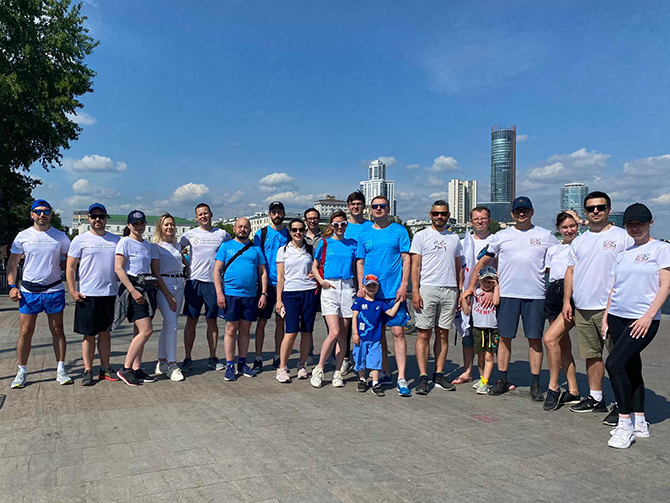 Участники Ural Legal Run 2021