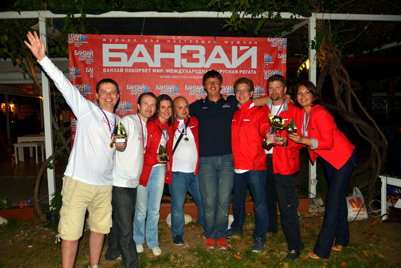Команда ИНТЕЛЛЕКТ-С-победитель международной парусной регаты«Банзай покоряет мир'2013»  